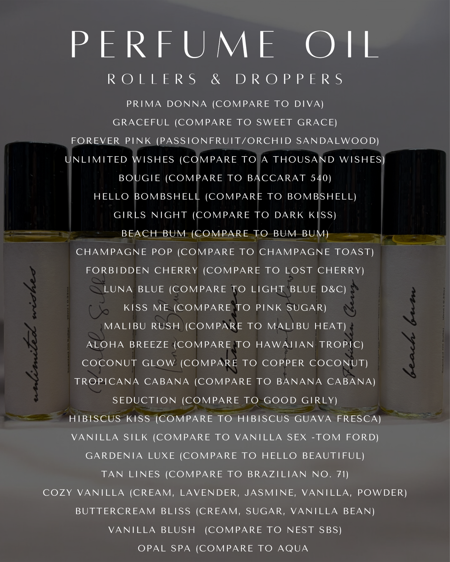 Perfume Oil | Jajoba + Coconut Oil Blend