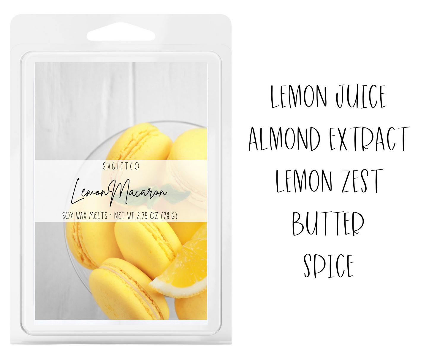 Lemon macarons