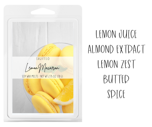 Lemon macarons