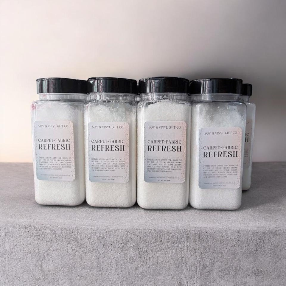 Carpet + Fabric Freshener Crystals (Baking Soda Free)